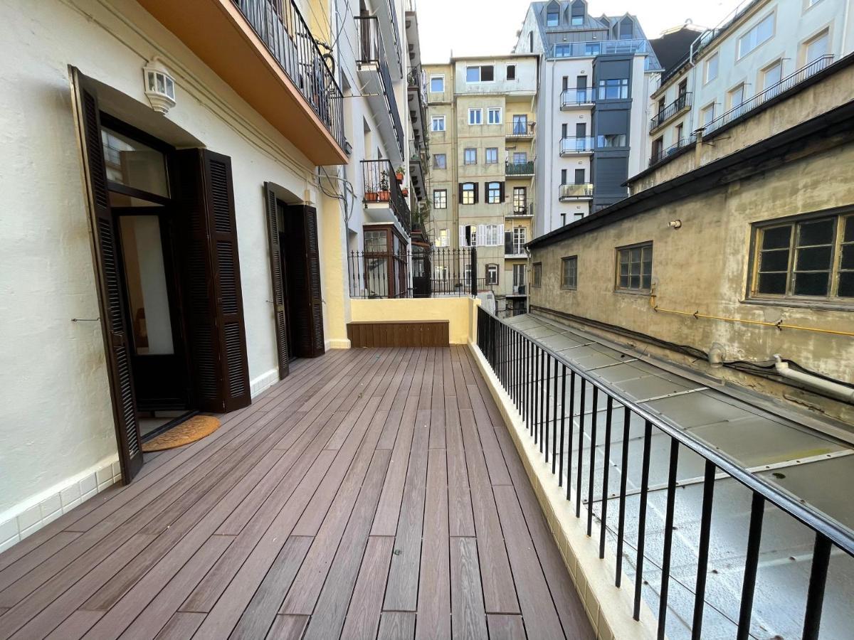 Churruca Apartment With Terrace Σαν Σεμπαστιάν Εξωτερικό φωτογραφία
